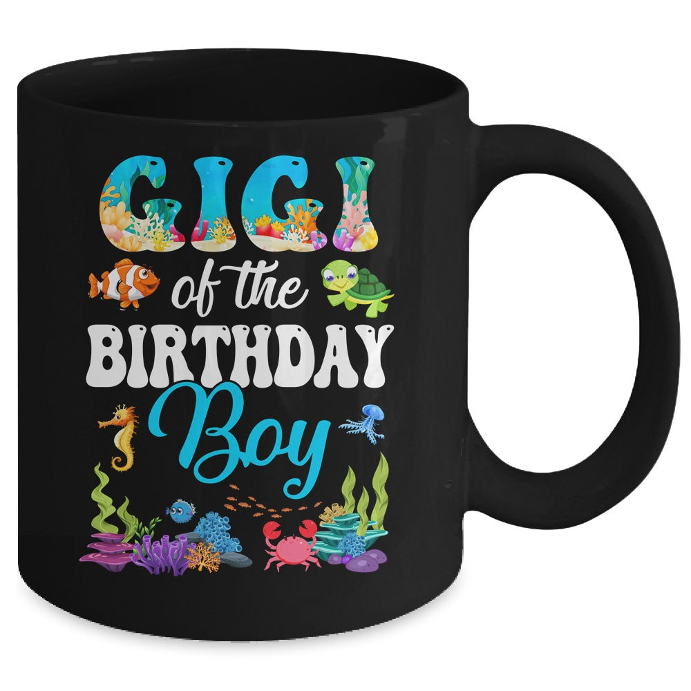 Gigi Of The Birthday Boy Sea Fish Ocean Aquarium Party Mug | teecentury