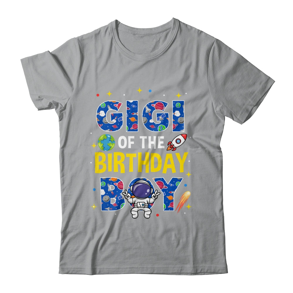 Gigi Of The Birthday Boy Space Astronaut Family Birthday Shirt & Hoodie | teecentury