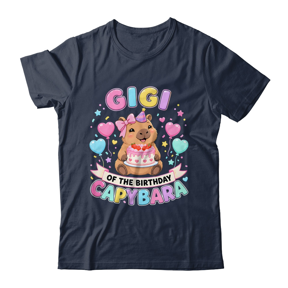 Gigi Of The Birthday Capybara Birthday Girl Family Shirt & Hoodie | teecentury