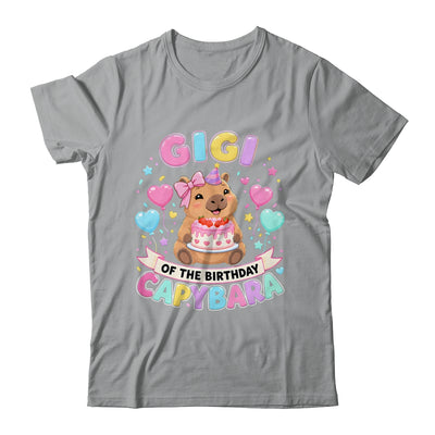 Gigi Of The Birthday Capybara Birthday Girl Family Shirt & Hoodie | teecentury
