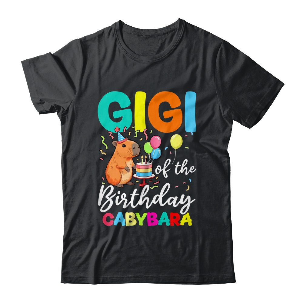 Gigi Of The Birthday Capybara Girl Bday Party Family Shirt & Hoodie | teecentury