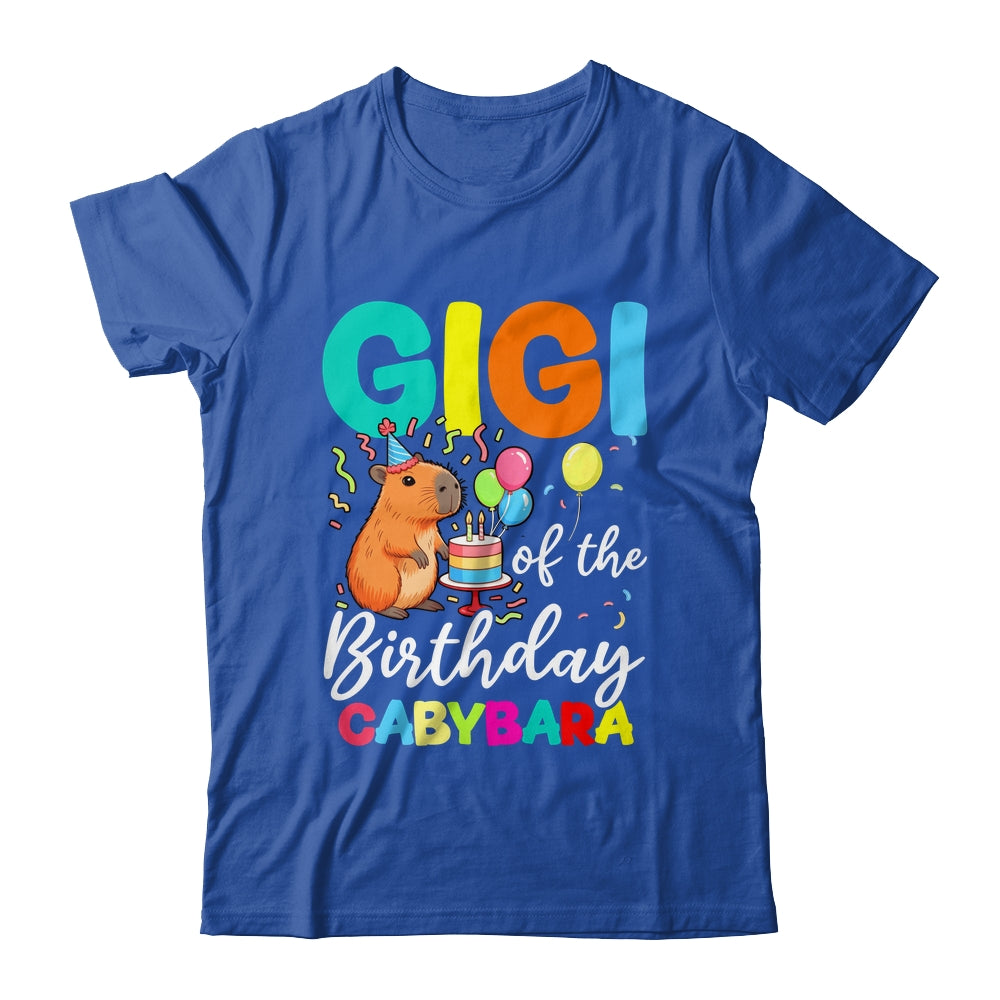 Gigi Of The Birthday Capybara Girl Bday Party Family Shirt & Hoodie | teecentury