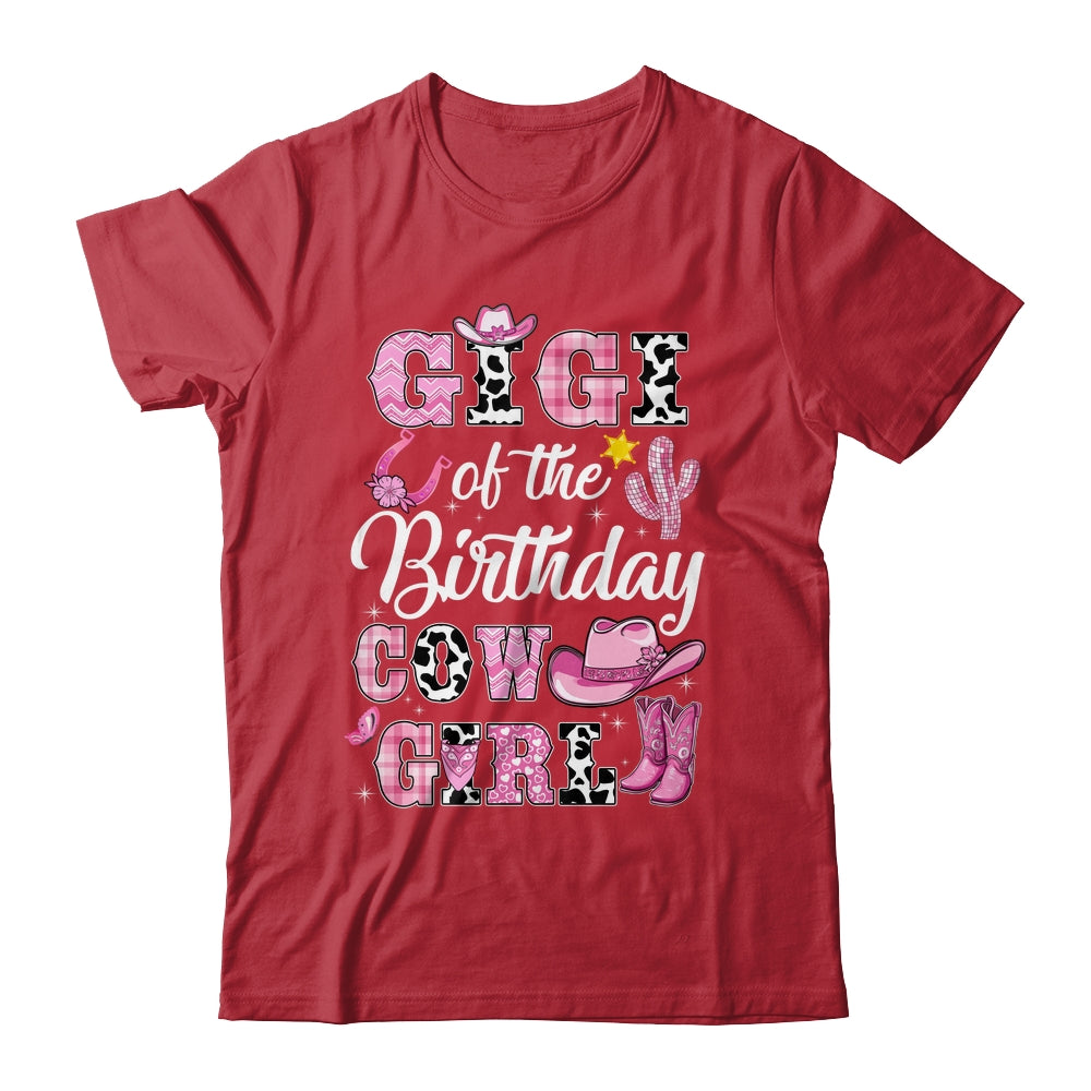 Gigi Of The Birthday Cow Girl Western Cowgirl 1st Birthday Shirt & Hoodie | teecentury