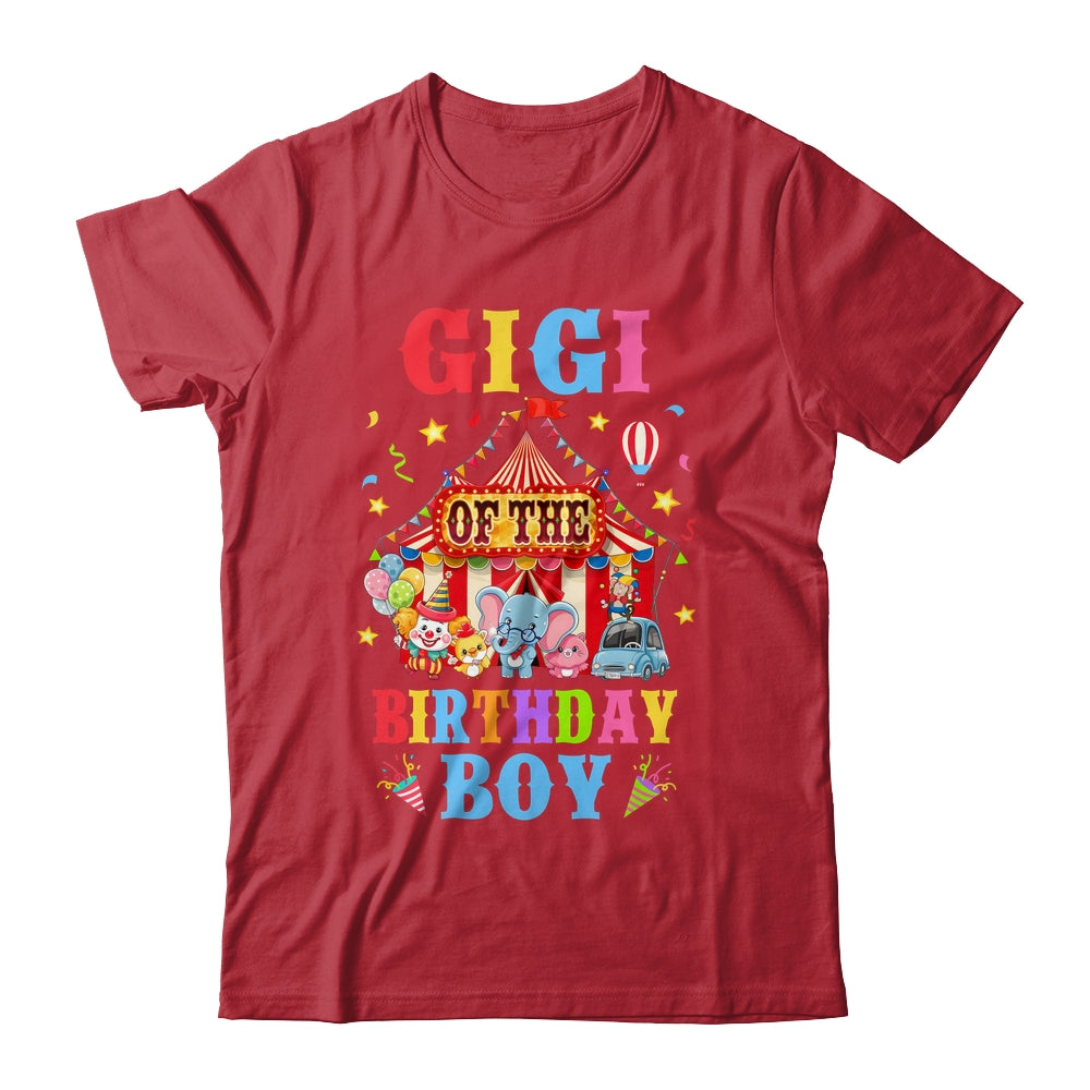 Gigi Of The Birthday For Boy Circus Carnival Theme Party Shirt & Hoodie | teecentury