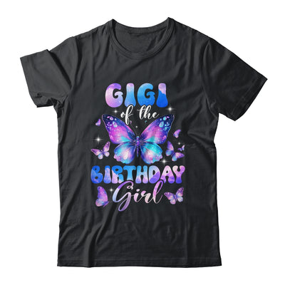 Gigi Of The Birthday Girl Butterfly Family Matching Shirt & Hoodie | teecentury