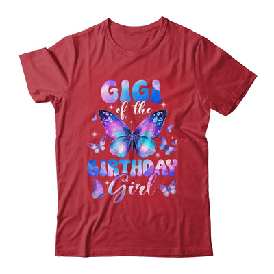 Gigi Of The Birthday Girl Butterfly Family Matching Shirt & Hoodie | teecentury