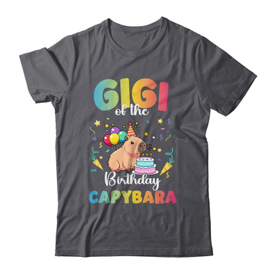 Gigi Of The Birthday Girl Capybara Bday Party Family Shirt & Hoodie | teecentury
