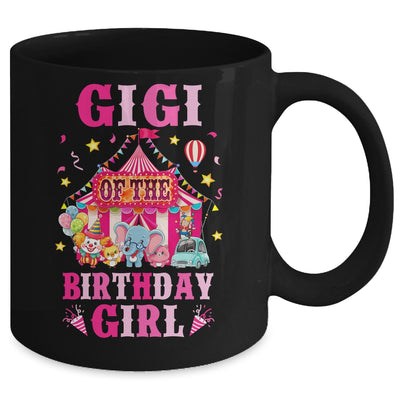 Gigi Of The Birthday Girl Circus Carnival Family Party Mug | teecentury