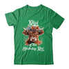 Gigi Of The Birthday Girl Highland Cow Farm Family Shirt & Hoodie | teecentury