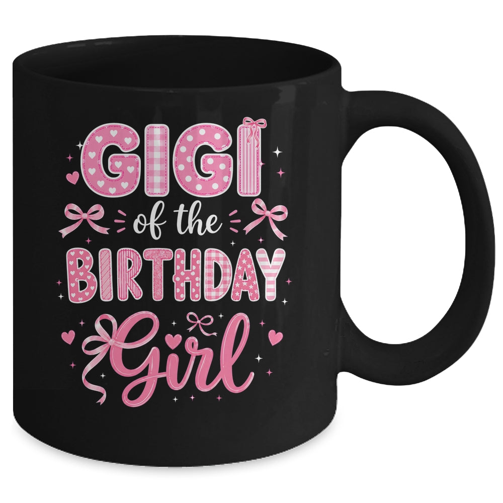 Gigi Of The Birthday Girl Matching Pink Coquette Bow Mug | teecentury