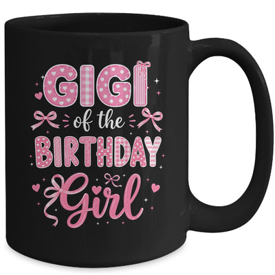 Gigi Of The Birthday Girl Matching Pink Coquette Bow Mug | teecentury