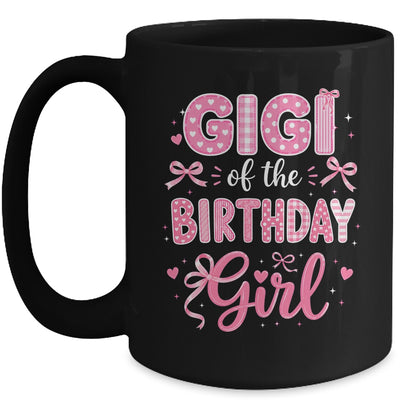 Gigi Of The Birthday Girl Matching Pink Coquette Bow Mug | teecentury