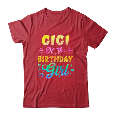 Gigi Of The Birthday Girl Tie Dye 1st Birthday Family Shirt & Hoodie | teecentury