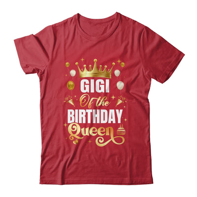 Gigi Of The Birthday Queen Funny Matching Birthday Party Shirt & Hoodie | teecentury
