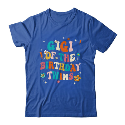 Gigi Of The Birthday Twins Boys Girls Party Retro Bday Shirt & Hoodie | teecentury