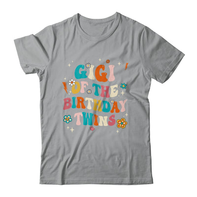 Gigi Of The Birthday Twins Boys Girls Party Retro Bday Shirt & Hoodie | teecentury