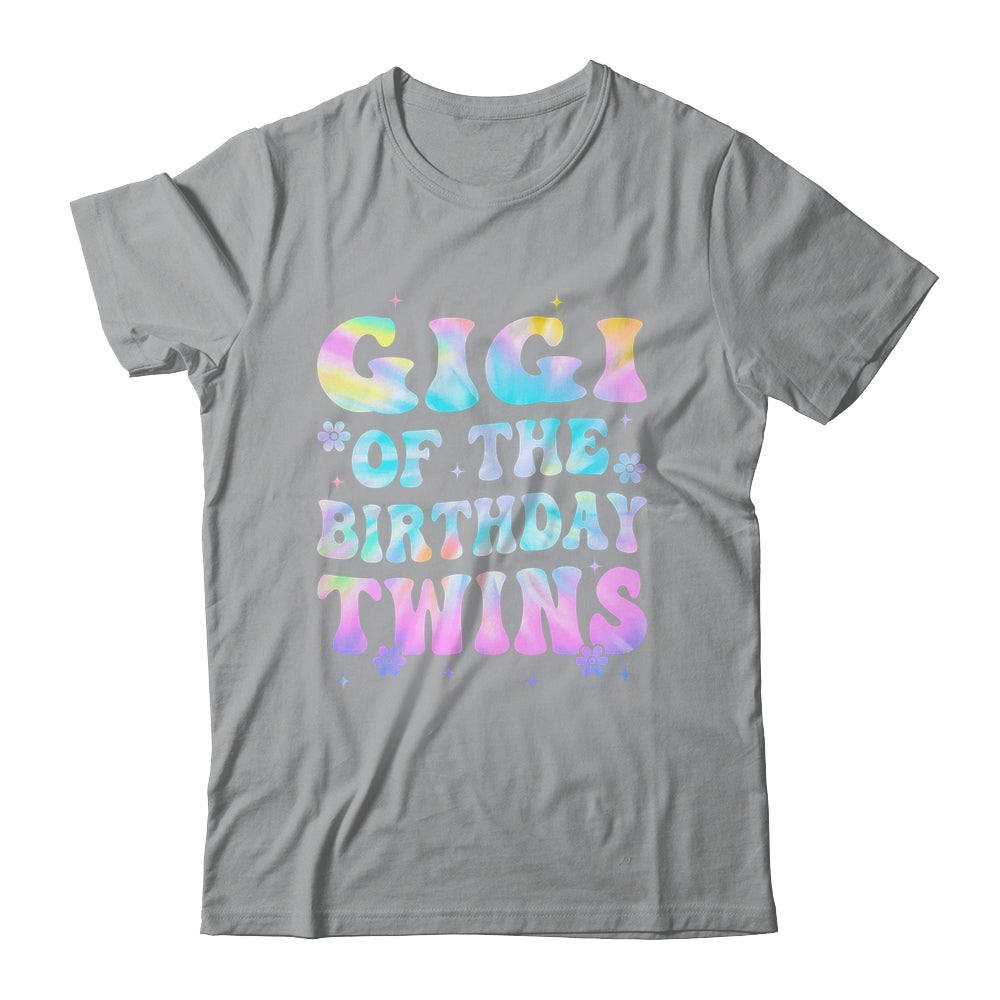 Gigi Of The Birthday Twins Girls Kids Party Retro Bday Shirt & Hoodie | teecentury