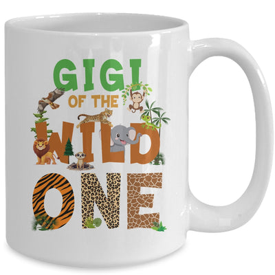 Gigi Of The Birthday Wild One Safari Birthday Boy Family Mug | teecentury