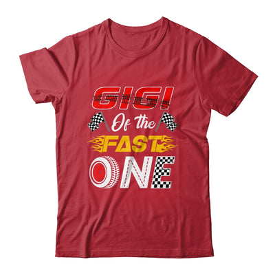 Gigi Of The Fast One 1st Birthday Race Car Family Shirt & Hoodie | teecentury