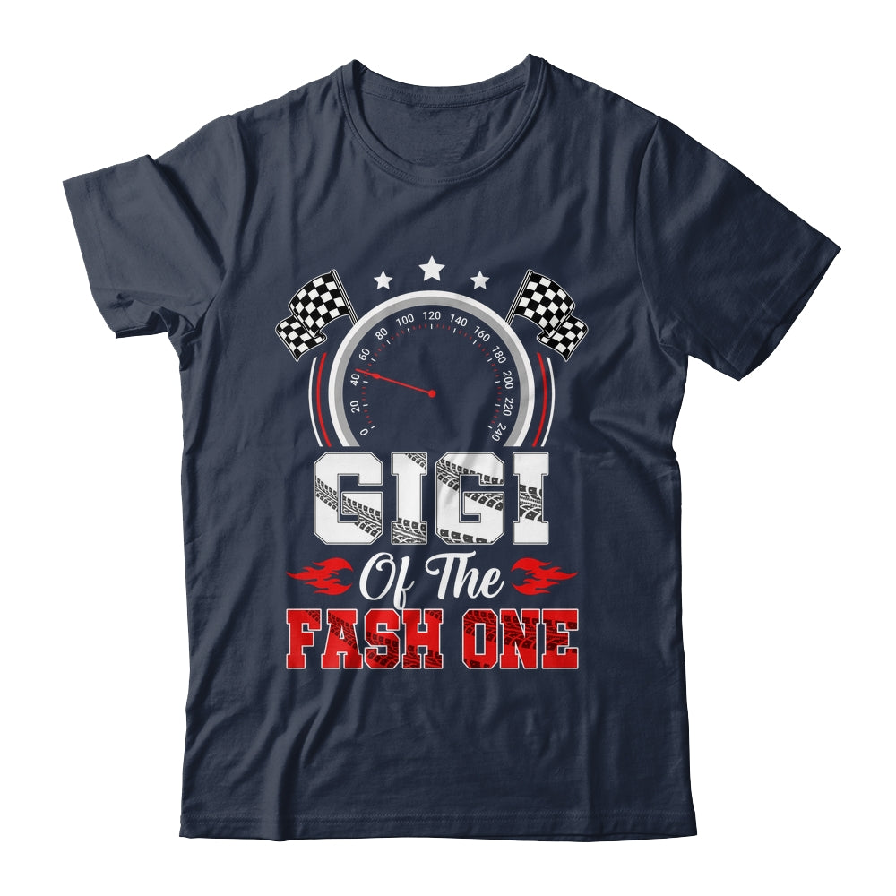 Gigi Of The Fast One 1st Birthday Racing Car Family Shirt & Hoodie | teecentury