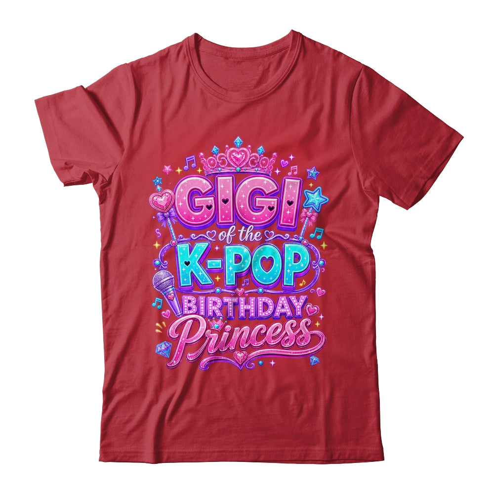 Gigi Of The K-Pop Birthday Princess Korean Music Lovers Shirt & Hoodie | teecentury