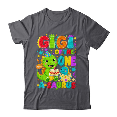 Gigi Of The One-A-Saurus 1St Birthday Boy T-Rex Dinosaur Shirt & Hoodie | teecentury
