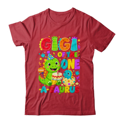 Gigi Of The One-A-Saurus 1St Birthday Boy T-Rex Dinosaur Shirt & Hoodie | teecentury