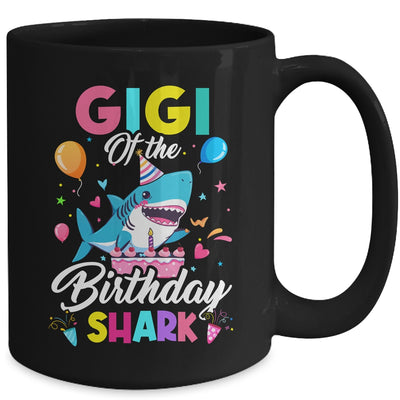 Gigi Of The Shark Birthday Boy Girl Party Family Group Mug | teecentury