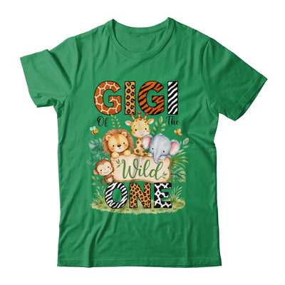 Gigi Of The Wild One First Birthday Boy Jungle Safari Shirt & Hoodie | teecentury