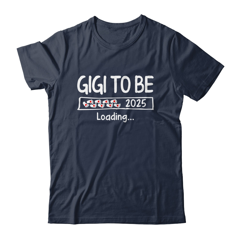 Gigi To Be 2025 Loading Promoted To Gigi Est 2025 Shirt & Tank Top | teecentury