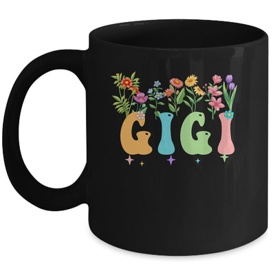 Gigi Women Wildflower Floral Design Gigi Mothers Day Mug | teecentury