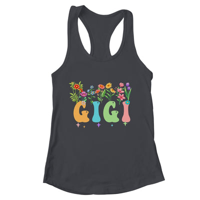 Gigi Women Wildflower Floral Design Gigi Mothers Day Shirt & Tank Top | teecentury