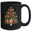 Gingerbread Christmas Tree Lights Cookie Baking Team Mug | teecentury