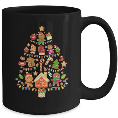 Gingerbread Christmas Tree Lights Cookie Baking Team Mug | teecentury