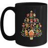 Gingerbread Christmas Tree Lights Cookie Baking Team Mug | teecentury