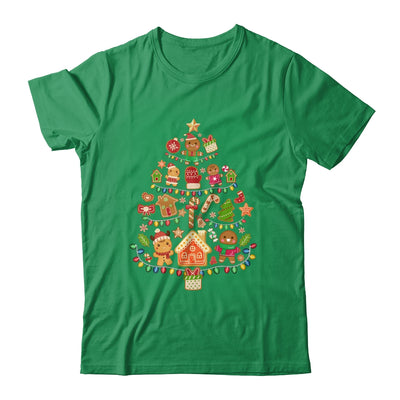 Gingerbread Christmas Tree Lights Cookie Baking Team Shirt & Sweatshirt | teecentury