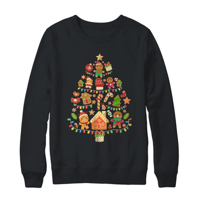 Gingerbread Christmas Tree Lights Cookie Baking Team Shirt & Sweatshirt | teecentury