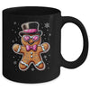 Gingerbread Cookie Christmas Pink Coquette Xmas Boy Girls Mug | teecentury