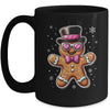 Gingerbread Cookie Christmas Pink Coquette Xmas Boy Girls Mug | teecentury