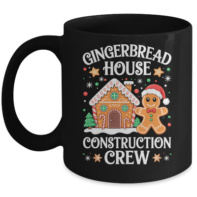 Gingerbread House Construction Crew Decorating Baking Xmas Mug | teecentury