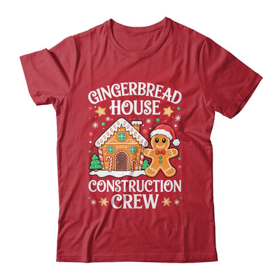 Gingerbread House Construction Crew Decorating Baking Xmas Shirt & Sweatshirt | teecentury