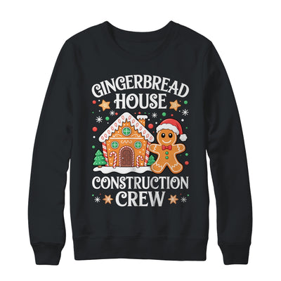 Gingerbread House Construction Crew Decorating Baking Xmas Shirt & Sweatshirt | teecentury