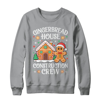 Gingerbread House Construction Crew Decorating Baking Xmas Shirt & Sweatshirt | teecentury