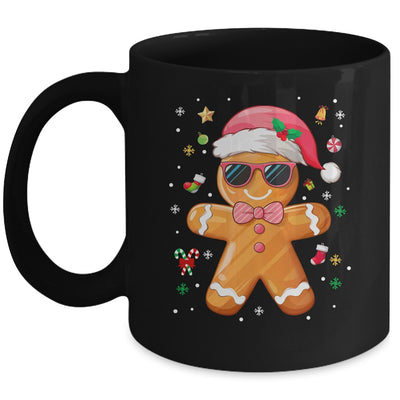 Gingerbread Man Pink Christmas Cookie Costume Baking Team Mug | teecentury