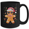 Gingerbread Man Pink Christmas Cookie Costume Baking Team Mug | teecentury