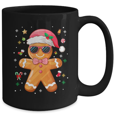 Gingerbread Man Pink Christmas Cookie Costume Baking Team Mug | teecentury