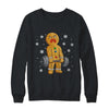 Gingerbread Man Weightlifting Christmas Fitness Gym Deadlift Shirt & Sweatshirt | teecentury