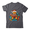Gingerbread Reading Book Lovers Christmas Bookworm Librarian Shirt & Sweatshirt | teecentury
