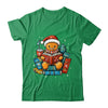 Gingerbread Reading Book Lovers Christmas Bookworm Librarian Shirt & Sweatshirt | teecentury