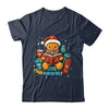 Gingerbread Reading Book Lovers Christmas Bookworm Librarian Shirt & Sweatshirt | teecentury